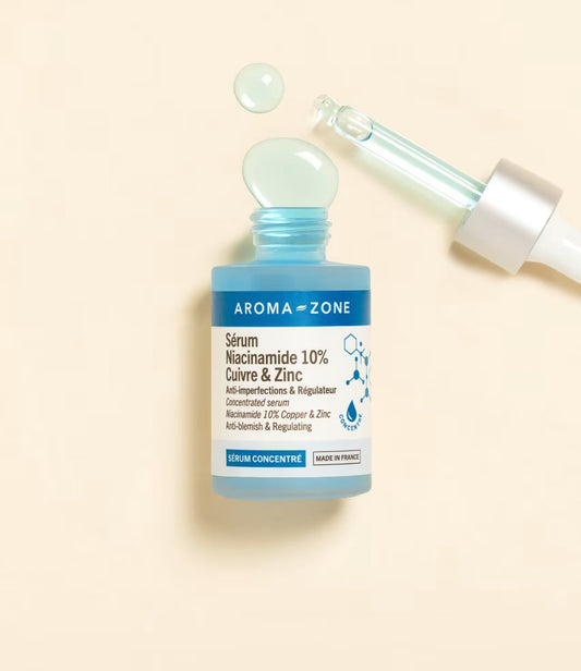 Aroma zone Sérum concentré Niacinamide 10%, Cuivre & Zinc