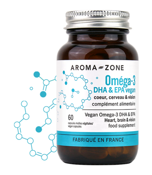 Aroma Zone Oméga-3 Vegan - 60 capsules - Complément alimentaire