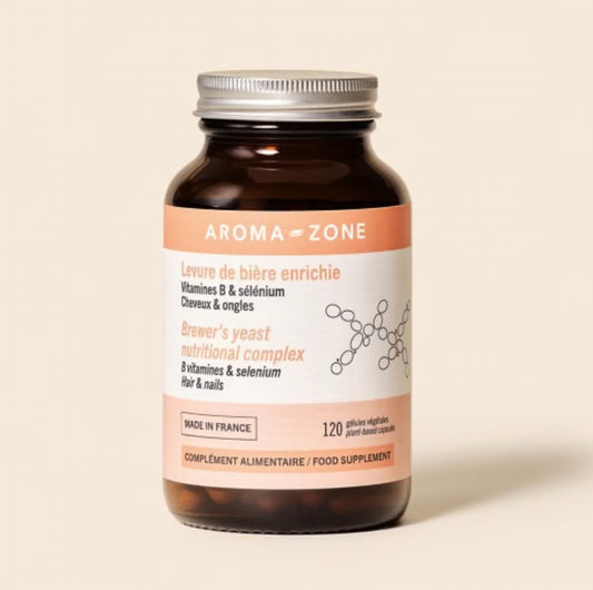 Aroma Zone Levure de bière enrichie 120 gélules