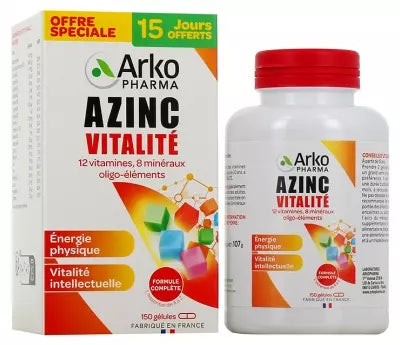 Arkopharma Azinc Vitalité | 150 Gélules