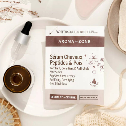 aroma zone RECHARGE Sérum cheveux Anti Chute Densifiant et Fortifiant 50ml